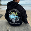 SURF TRUCK HOODIE BLACK