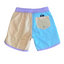 2 PANEL BOARDSHORTS BLUE / ORANGE