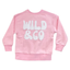 WILD & CO CREWNECK PINK