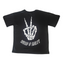 SKELE PEACE TEE BLACK