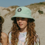 TOWELLING BUCKET HAT GREEN