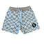 WAVY CHECK BOARDSHORTS TAN