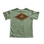 RETRO SUN TEE GREEN