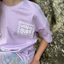 WILD & SALTY TEE PURPLE
