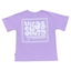 WILD & SALTY TEE PURPLE