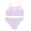 WAVY CHECK BIKINI PURPLE