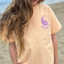 SALTY HAIR DON'T CARE TEE ORANGE