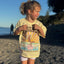FOREVER CHASING SUNSETS TEE LEMON