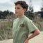 RETRO SUN TEE GREEN